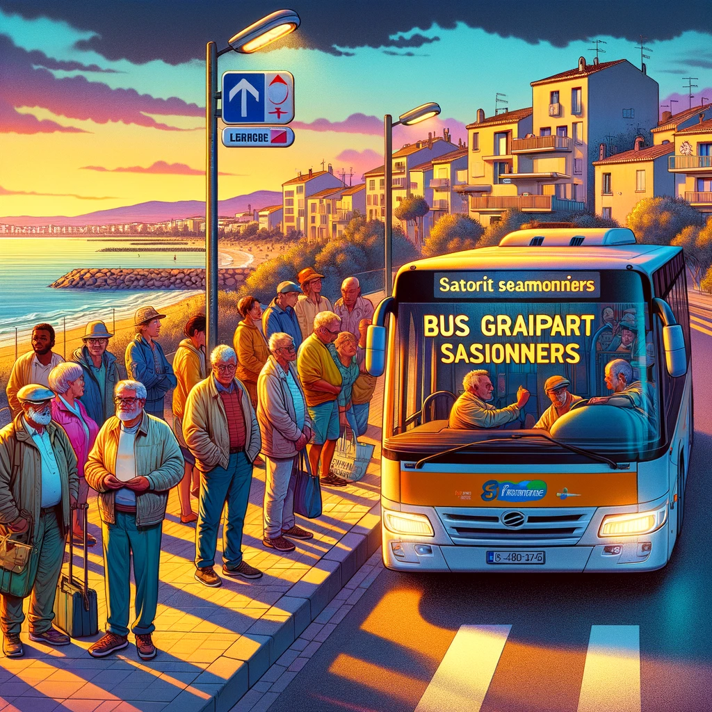 Nouvelle ligne de bus gratuite pour les saisonniers de l'Hérault